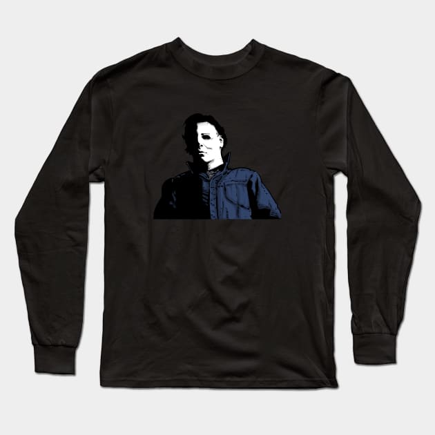 Quiet Shape Long Sleeve T-Shirt by Lambdog comics!